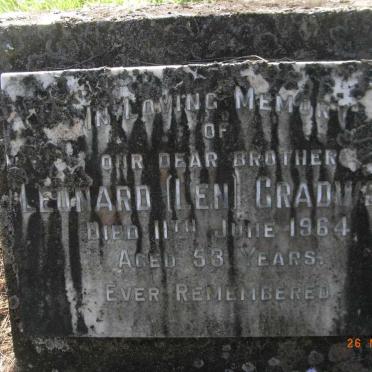 GRADWELL Leonard -1964