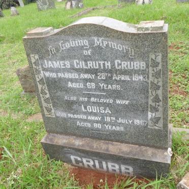 GRUBB James Gilruth -1943 &amp; Louisa -1967