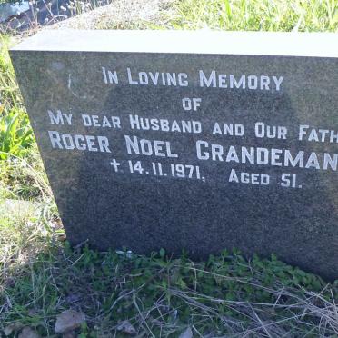 GRANDEMANGE Roger Noel -1971