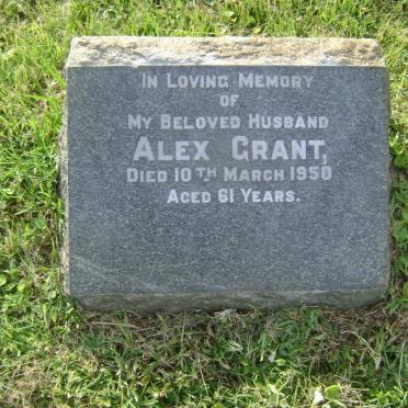 GRANT Alex -1950