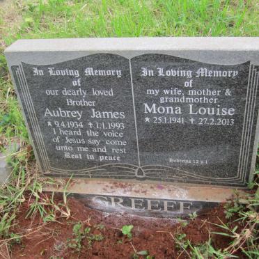 GREEFF Aubrey James 1934-1993 :: GREEFF Mona Louise 1941-2013