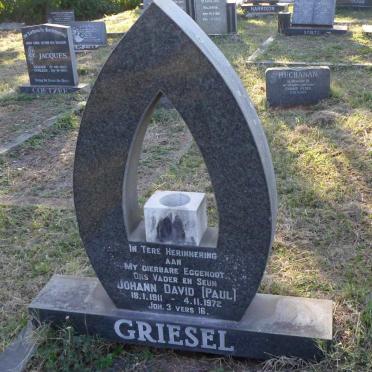 GRIESEL Johann David 1911-1972