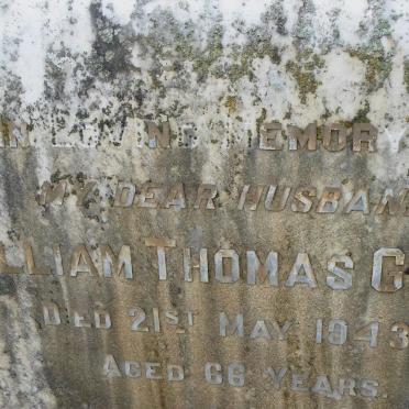 GRANT William Thomas -1943 &amp; Charlotte Elizabeth -1944