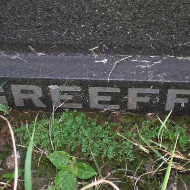 GREEFF Pieter 1900-1970 &amp; Cinnie 1903-1995