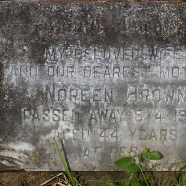 GREENLEES William James -1941 :: BROWN Thomas -1968 &amp; Elizabeth Lavinia -1965 :: BROWN Kenneth Gavin -1941