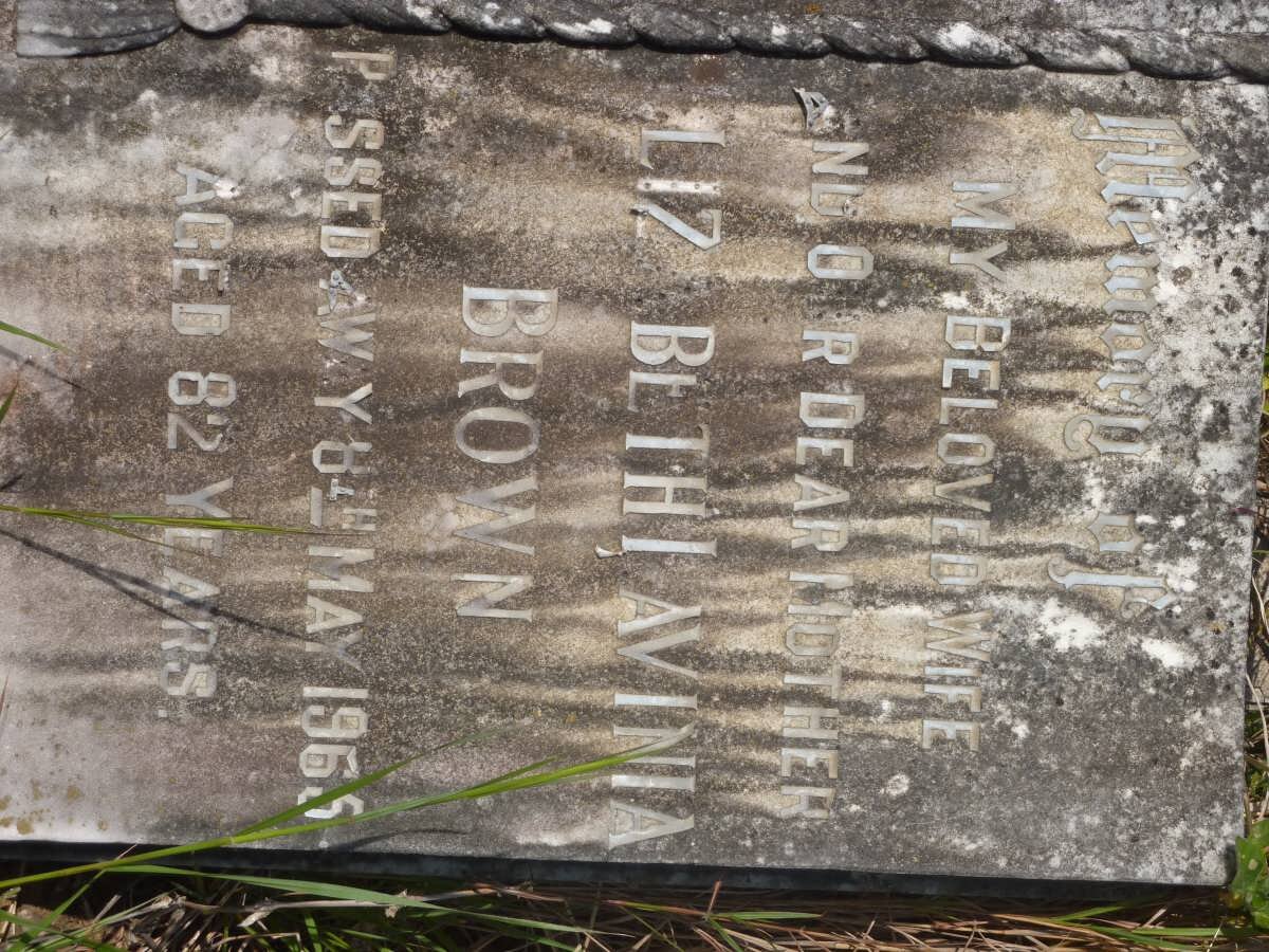 GREENLEES William James -1941 :: BROWN Thomas -1968 &amp; Elizabeth Lavinia -1965 :: BROWN Kenneth Gavin -1941