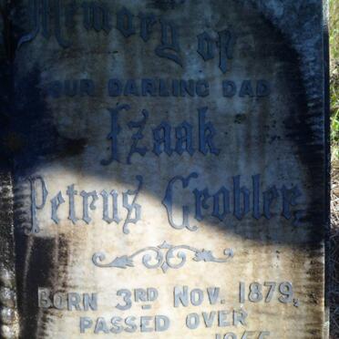 GROBLER Izaak Petrus 1879-1955 &amp; Louisa Gustafin MAREE 1882-1953