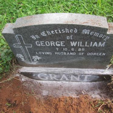 GRANT George William -1988