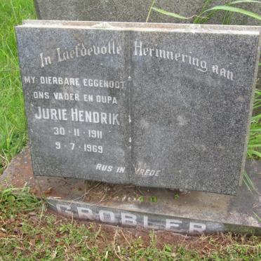 GROBLER Jurie Hendrik 1911-1969