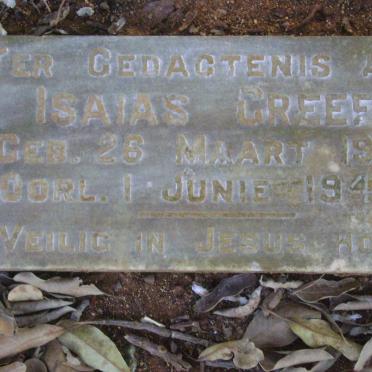 GREEFF Isaias 1944-1944