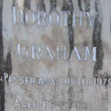 GRAHAM Dorothy -1975