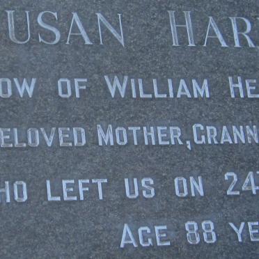 GRESTY Susan Harriott -1960