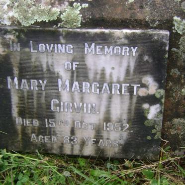GIRVIN Mary Margaret -1952