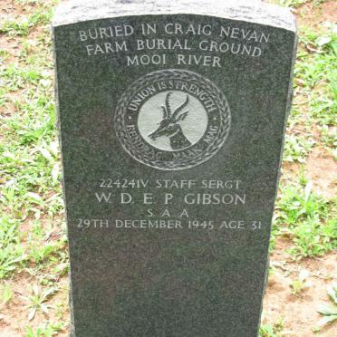 GIBSON W.D.E.P. -1945