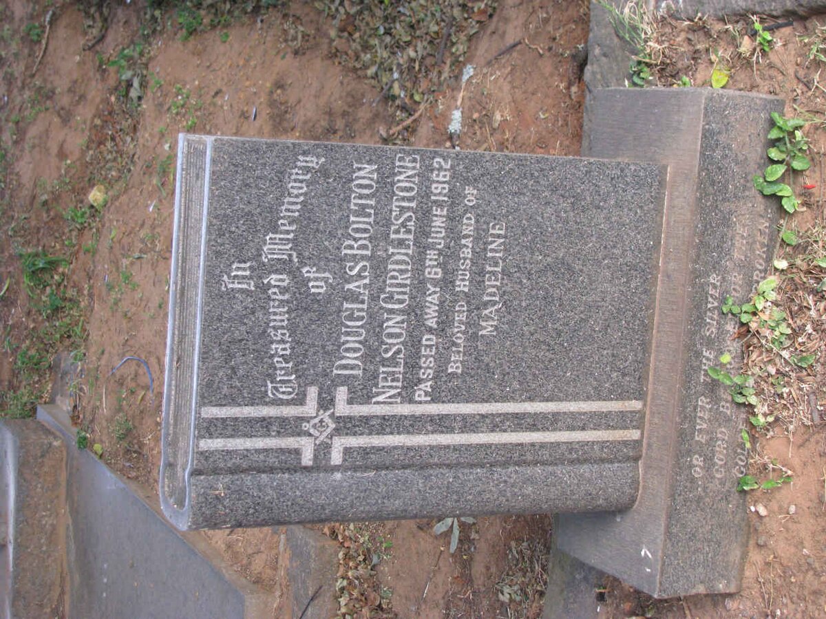 GIRDLESTONE Douglas Bolton Nelson -1962