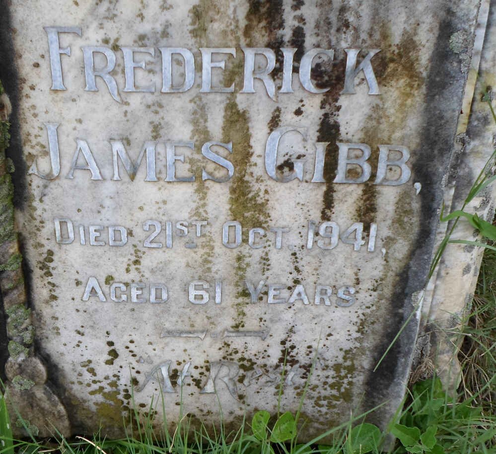 GIBB Frederick James -1941