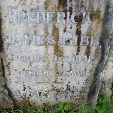 GIBB Frederick James -1941