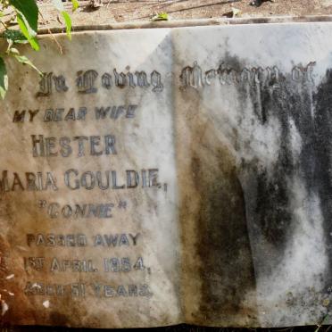 GOULDIE Hester Maria -1954