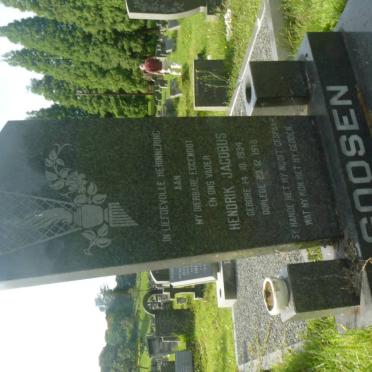 GOOSEN Hendrik Jacobus 1934-1978