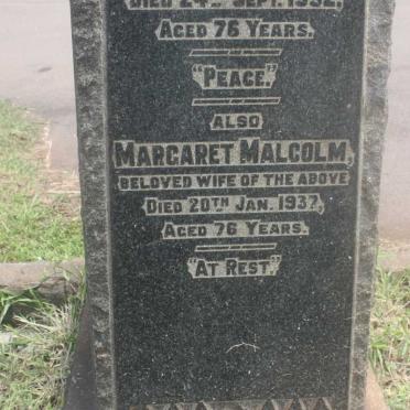 GOODWIN George Henry -1955 :: GOODWIN Margaret -1958 :: GOODWIN Irene Elsie -1975 :: MALCOLM John Lowrie -1932