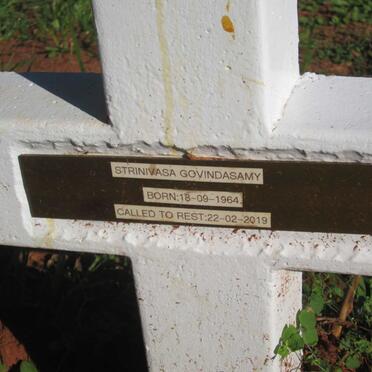 GOVINDASAMY Strinivasa 1964-2019