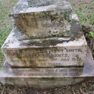 GENTZ Irene Dora nee POPPY SMITH -1930