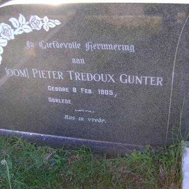 GUNTER Pieter Tredoux 1905- &amp; Sarah Susanna 1894-1963