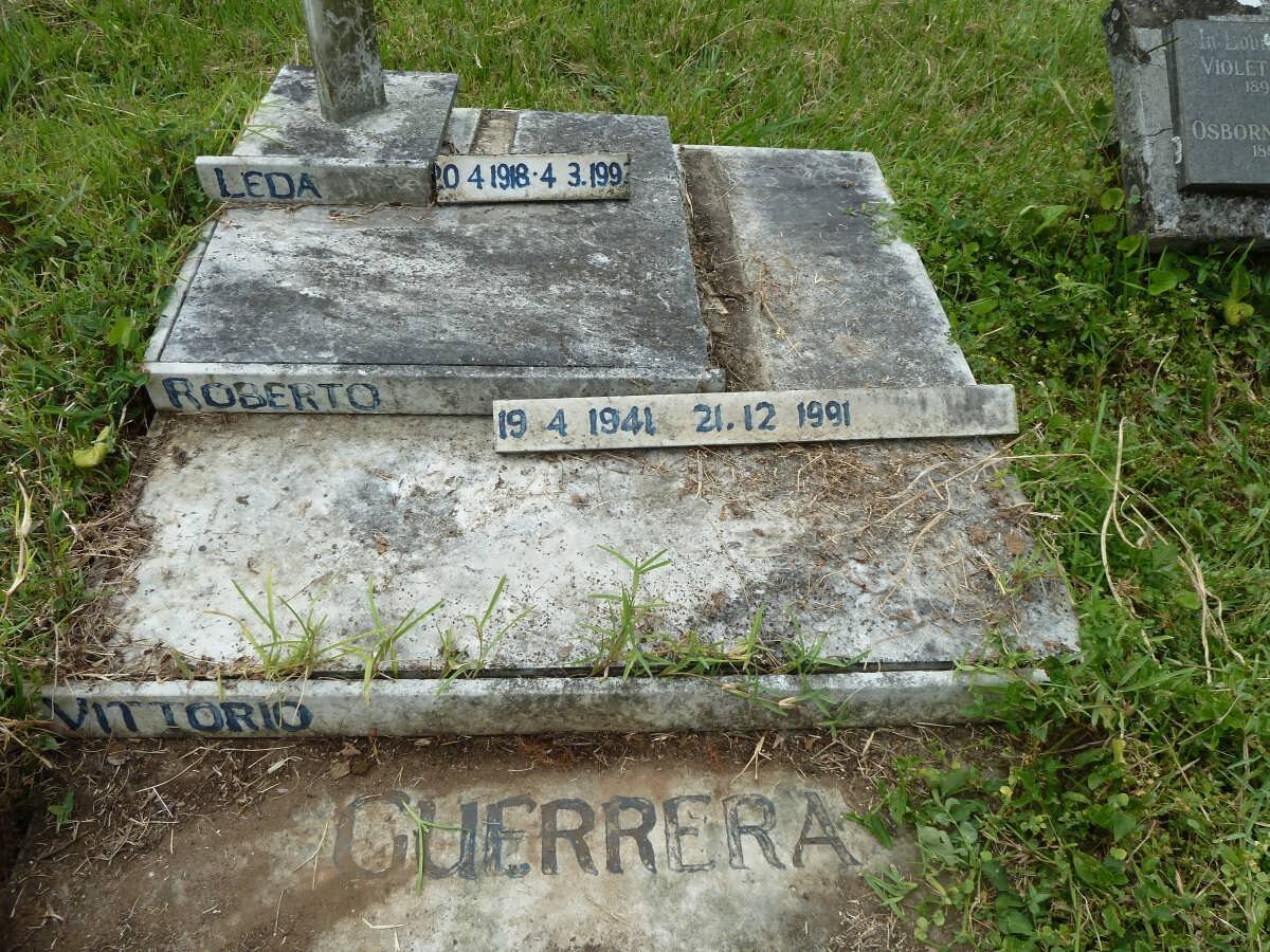 GUERRERA Vittorio -1968 :: GUERRERA Roberto 1941-1991 :: GUERRERA Leda 1918-1993