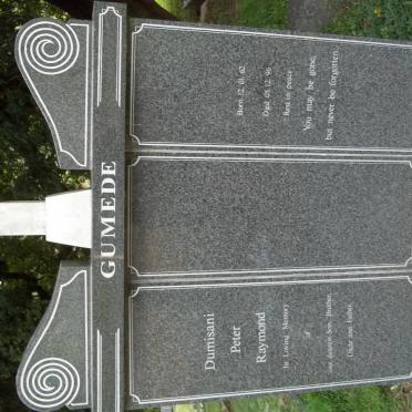 GUMEDE Dumisani Peter Raymond 1962-1996