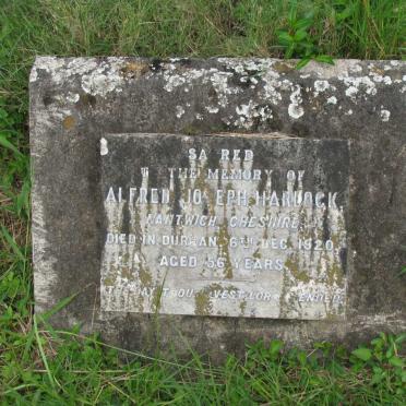 HARLOCK Alfred Joseph -1920