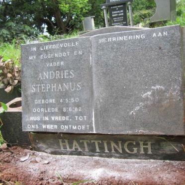 HATTINGH Andries Stephanus 1950-1982