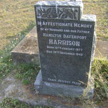 HARRISON Hamilton Davenport 1877-1942