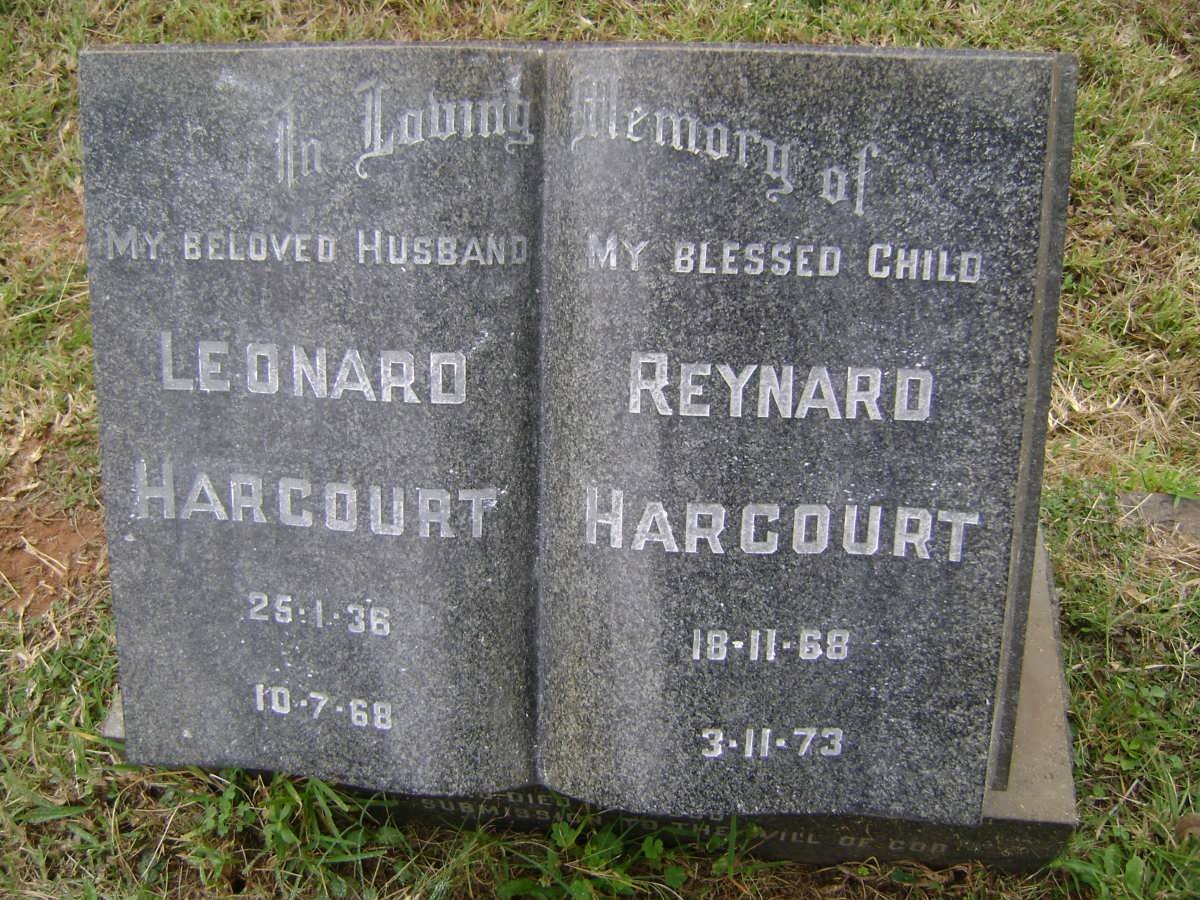 HARCOURT Leonard 1936-1968 :: HARCOURT Reynard 1968-1973