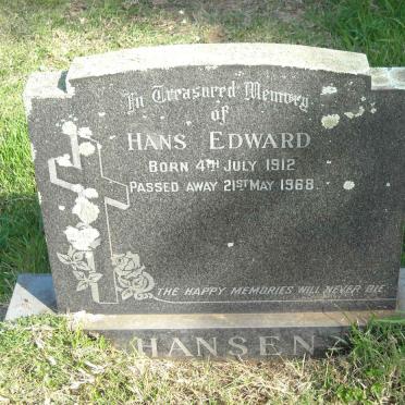 HANSEN Hans Edward 1912-1968