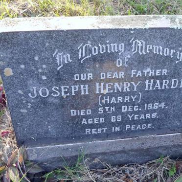 HARDING Joseph Henry -1964