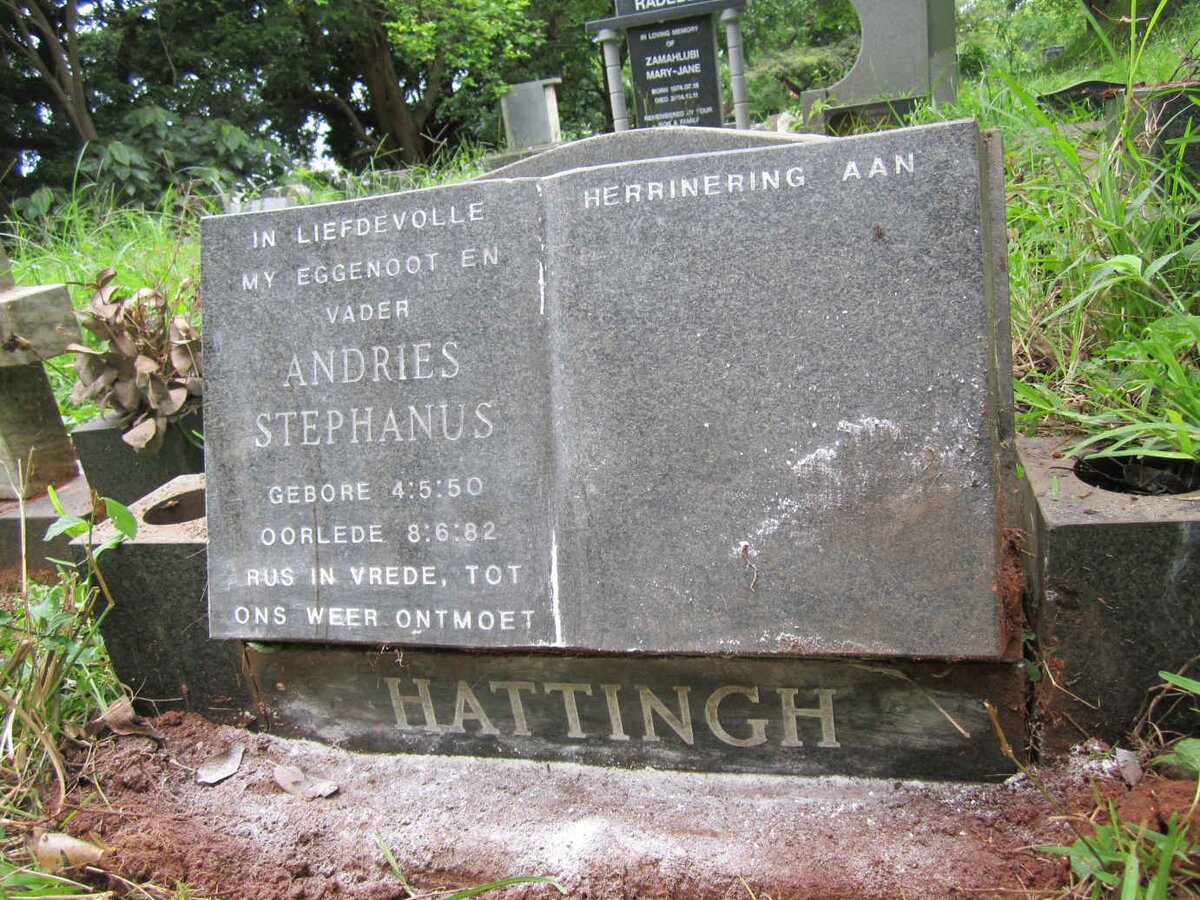 HATTINGH Andries Stephanus 1950-1982
