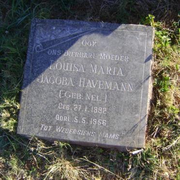 HAVEMANN August George 1884-1945 &amp; Louisa Maria Jacoba NEL 1892-1956