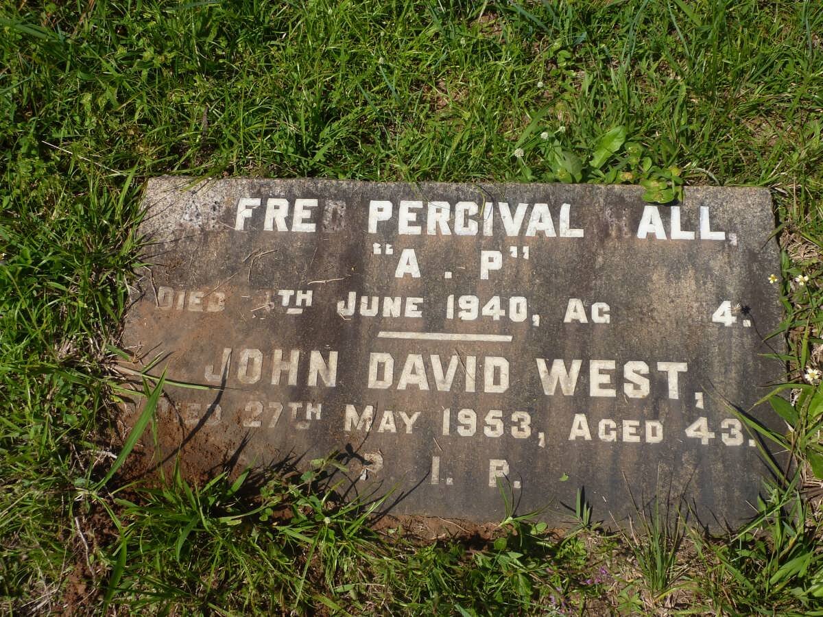 HALL Richard 1854-1932 &amp; Alexandra Victoria Susannah Harriet 1863-1957 :: HALL Fred Percival -1940 :: WEST John David -1953