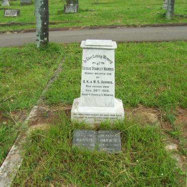 HARRIS Walter Stanley -1976 &amp; Olive Kathleen -1982 :: HARRIS Leslie Stanley -1928