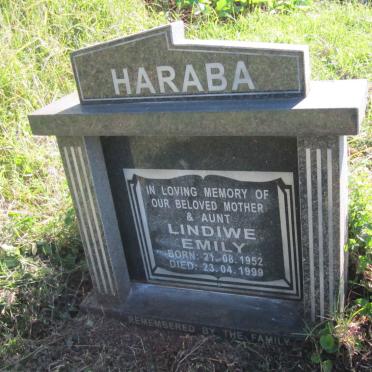 HARABA Lindiwe Emily 1952-1999