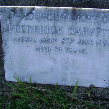 HARVETT Frederick -1951