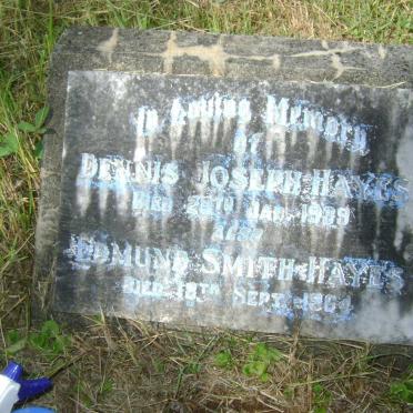 HAYES Dennis Joseph -1939 :: Edmund Smith -1964