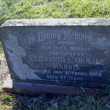 HARRIS Elizabeth Caroline -1966