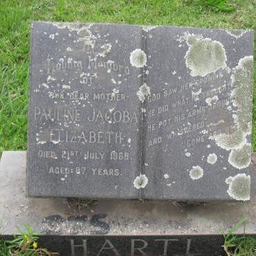 HARTL Pauline Jacoba Elizabeth -1968