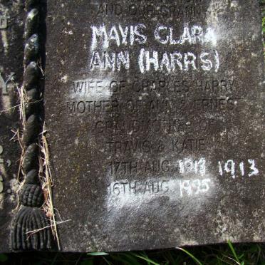 HAYES Mavis Clara Ann nee HARRIS 1913-1995