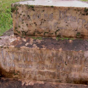 HARBISON Matthew -1935