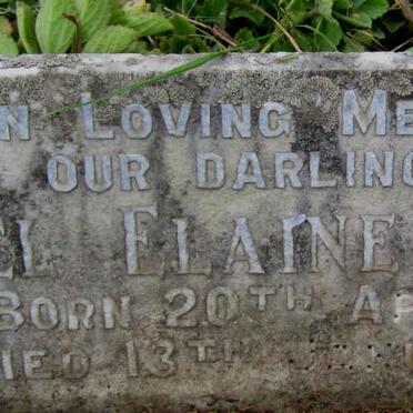 HARCOMBE Hazel Elaine 1930-1931