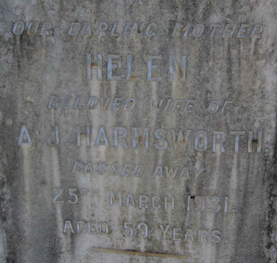 HARMSWORTH Helen -1931