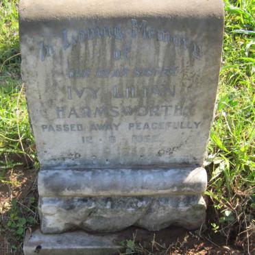 HARMSWORTH Ivy Lilian -1962