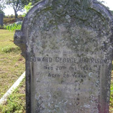 HARRISON Edward George -1944 